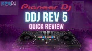 Pioneer DDJREV5 Review w DJ Cova [upl. by Egrog]