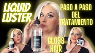 Paso a paso del tratamiento SÚPER GLOSS davines davinesespaña [upl. by Macdonell]