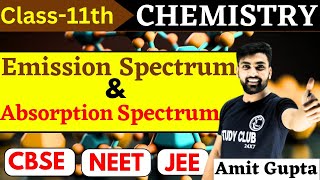 Emission and Absorption Spectra  Emission and Absorption Spectra Class 11  Emission Spectrum  JEE [upl. by Ahsenor13]