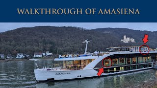 AmaSiena River Cruise Ship Walkthrough  Centre Holidays [upl. by Browne]