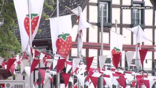 Erdbeerfest in Erbach im Rheingau [upl. by Nikolaus954]