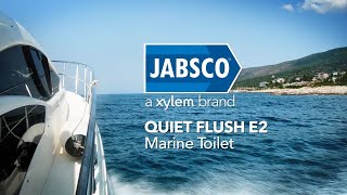 Jabsco Quiet Flush E2 Marine Toilet [upl. by Sekyere]