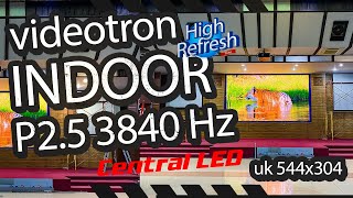 HASIL PEMASANGAN VIDEOTRON INDOOR P25 3840Hz Di Unisba HIGH REFRESH RATE [upl. by Adyam]