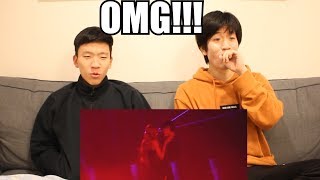 BLACKPINK Lisa Solo Stage fancam REACTION LUCKY DUDE [upl. by Iline]