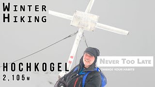 Hochkogel winter hiking in Austrian Alps [upl. by Gustaf955]