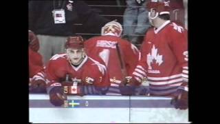 Final Ishockey OS 1994 Kanada  Sverige Straffläggningen [upl. by Brooke]