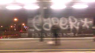 A trip up the Frankston line at night ft Glenhuntly Tram Square  Metro Trains Melbourne [upl. by Yeznil207]