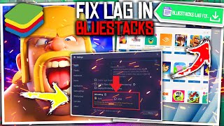 🔧Bluestacks Lag Fix Tips and Tricks to Improve Performance🔥  2023  Fix Lag amp Boost FPS [upl. by Dnaltiac920]