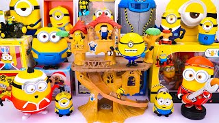 12 min DESPICABLE ME 4 toy collection unboxing ASMR no talking  Popmart DM4 figures  Yolo DM4 toys [upl. by Ikceb]