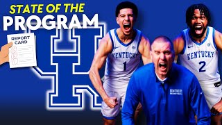 STATE OF THE PROGRAM Kentucky Wildcats  Offseason Report Cards College Basketball 20242025 [upl. by Sucramad]