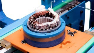 3 phase motor stator manufacturing production line for washing machine [upl. by Htebsil]