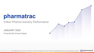 Pharmarack Presents PharmaTrac Industry Analysis Webinar  January 2024 [upl. by Aillicsirp]