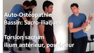 Autoostéopathie Bassin Libérer SacroIliaques  équilibre posture [upl. by Imoen]