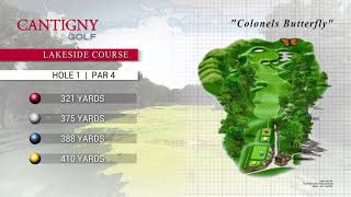 Cantigny Golf Club Lakeside Hole 1 [upl. by Anam298]