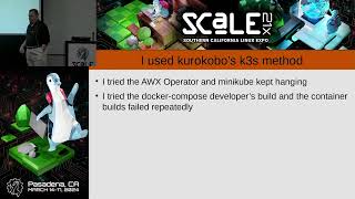 Thomas Cameron presents on AWX the upstream for Ansible Automation Platform at SCALE21X [upl. by Fasto]