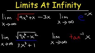 Limits at Infinity amp Horizontal Asymptotes [upl. by Aiki]