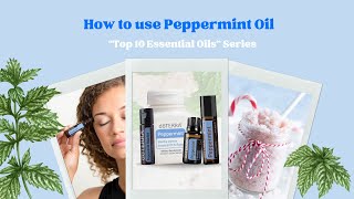 How to use Peppermint Oil [upl. by Alister425]