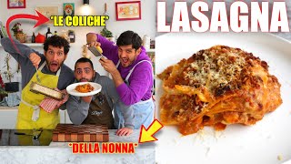 FACCIO LA LASAGNA CON LE COLICHE 😳😋 [upl. by Bautista]