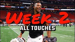 Bijan Robinson Week 2 All Touches [upl. by Leibrag]