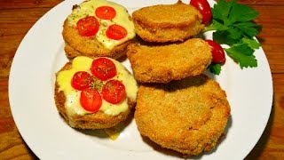 Receta vegetariana NUGGETS de calabaza [upl. by Airetak]