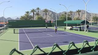 Gael Monfils practice Indian Wells 2024 [upl. by Barabas]