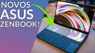 NOTEBOOK COM DUAS TELAS  Zenbook 14 Pro Pro Dual  Resumo do ZenbookNoBrasil [upl. by Cissiee766]