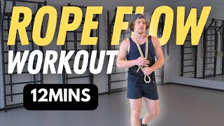 ROPE FLOW WORKOUT – Follow Along  Conditioning  HIIT [upl. by Knudson]