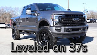 2023 F250 King Ranch Tremor Level Kits 37s [upl. by Ilsel]