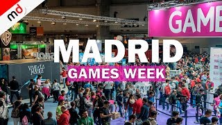 🎮 Madrid Games Week La gran feria de la industria de los VIDEOJUEGOS [upl. by Nessim]