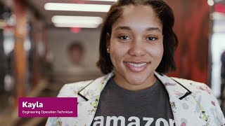 Working in an AWS Data Center  Meet Kayla Engineering Operations Technician Amazon Web Services [upl. by Schafer]