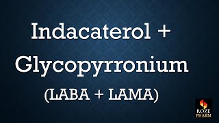 Indacaterol Glycopyrronium pronunciation How to say Ultibro [upl. by Lenno]