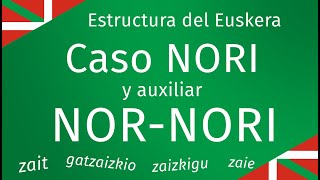 Verbo NORNORI y caso NORI  Estructura del Euskera [upl. by Anek830]