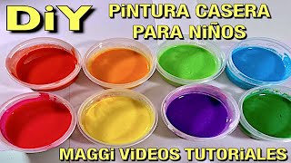 Como Hacer Pintura Casera [upl. by Atileda445]