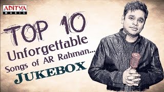 Top 10 Unforgettable Songs of AR Rahman ♫♫ You Need To Liste 🎧 [upl. by Berni]