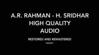 Roja Kadhal Rojave  High Quality Audio  AR Rahman [upl. by Dinsmore285]