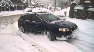 Passat 20tdi 4motion on snow [upl. by Booze]