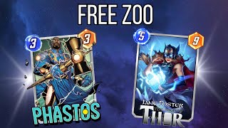 Phastos Buffs Zoo Decks Marvel Snap [upl. by Fonville]