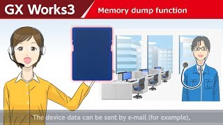 GX Works3 Memory dump function [upl. by Nathanoj]