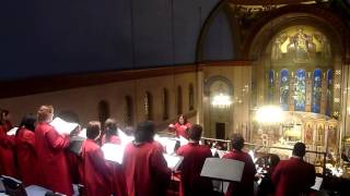 Archdiocesan Cathedral ChoirHoly Friday Lamentations 2016 [upl. by Vernor494]