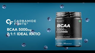 Carbamide Forte BCAA Your Essential Workout Companion [upl. by Shaia]