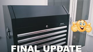 HALFORDS ADVANCED TOOL CHEST FINAL UPDATE [upl. by Ynaoj]