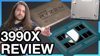 AMD Threadripper 3990X CPU Review  Code Compile Render amp Compression [upl. by Verlie913]