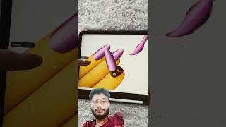 art drawing procreate draw artist digitalart creepyemojis emoji ballpen emojiart [upl. by Venu]