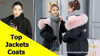 Top 50 Best Jackets and Coats for Women  Best Parkas for Ladies S3 [upl. by Valentia]