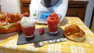 Granita di fragole per bimby TM6 TM5 TM31 TM21 [upl. by Ennovihc]