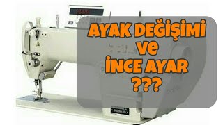 Makine Ayak Değişimi ve İnce Ayar [upl. by Nava]