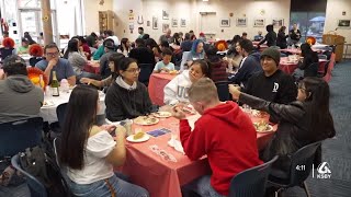 Hancock College gives students a ‘Taste of Home’ for Thanksgiving [upl. by Reivaz]