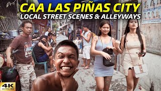 I Never Knew CAA Las Piñas City Was Like This Rarely Seen Alleyways amp Street Scenes 4K [upl. by Ardnusal]