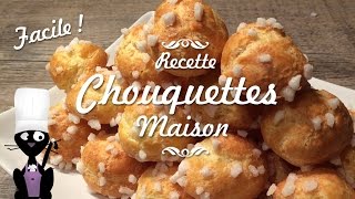 ☆ ◦ Comment faire des CHOUQUETTES maison  FACILE ET RAPIDE◦☆ [upl. by Jerusalem899]