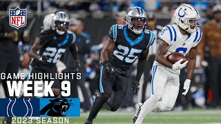 Indianapolis Colts vs Carolina Panthers  2023 Week 9 Game Highlights [upl. by Radbourne]